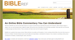 Desktop Screenshot of bibleref.com