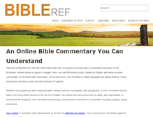 Tablet Screenshot of bibleref.com